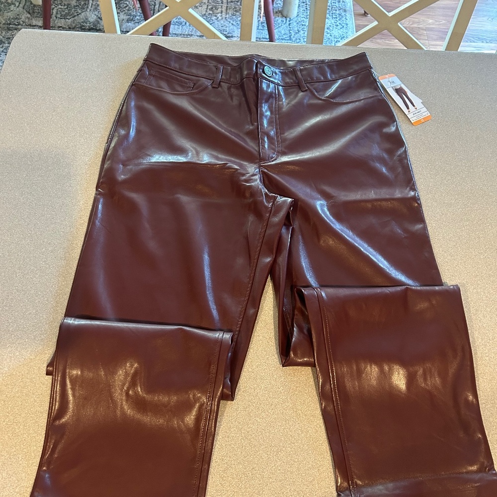 Joie Burgandy Pants Size 12
